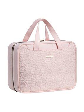 Hanging Travel Toiletry Bag Women Leakproof Wet Dry Compartments